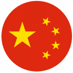 Chinese Flag Circle