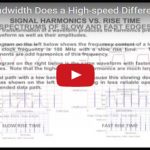 How Much Bandwidth Does A High Speed Differential Pair Require Isola