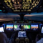 Cockpit View Blue Hour